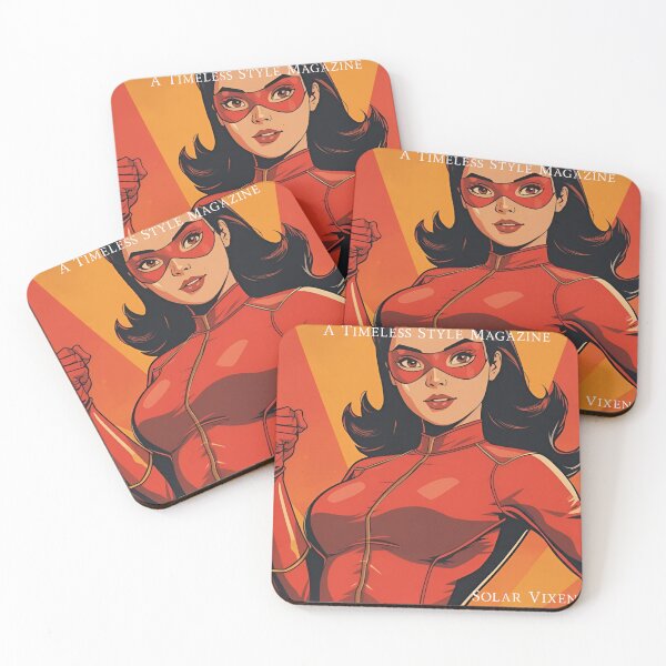 Item preview, Vintage Female Strong Superhero  designed and sold by Vintage City.