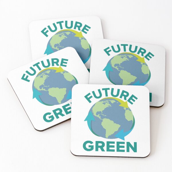 Item preview, Future is Green  Bold Eco-Friendly T-Shirt Design designed and sold by Ashley critters.