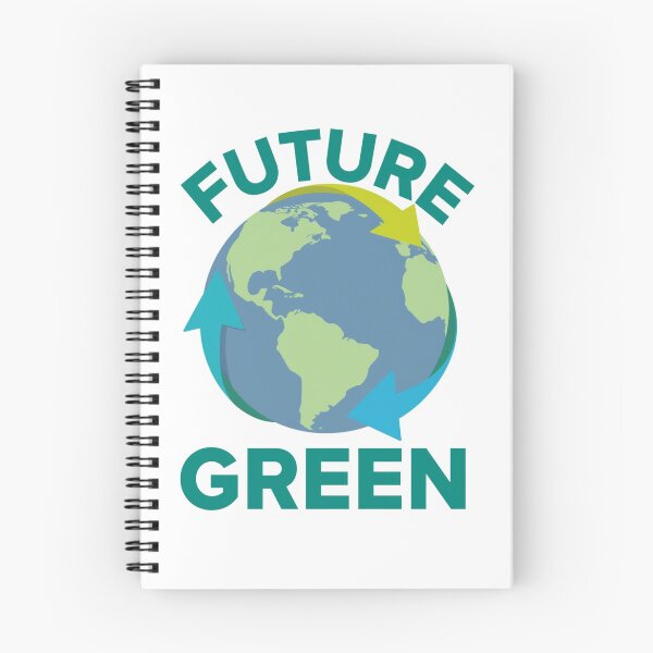 Item preview, Future is Green  Bold Eco-Friendly T-Shirt Design designed and sold by Ashley critters.