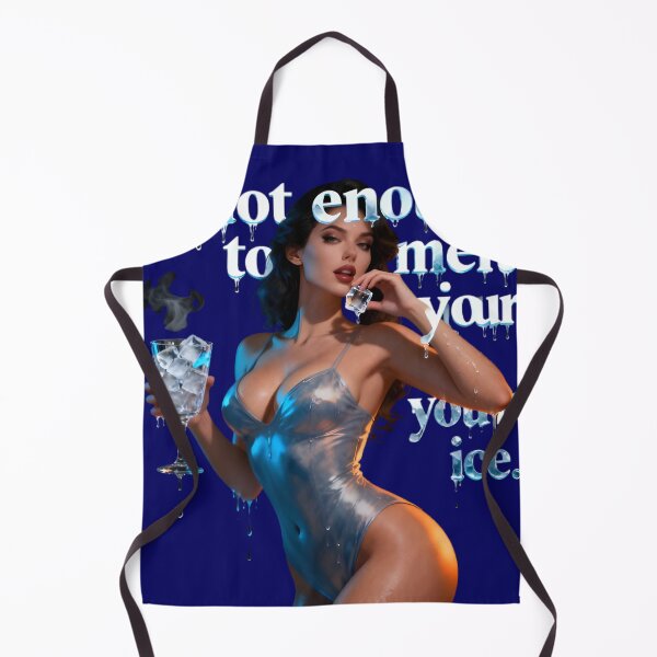 Item preview, Hot Enough to Melt Your Ice designed and sold by InkloreCulture.