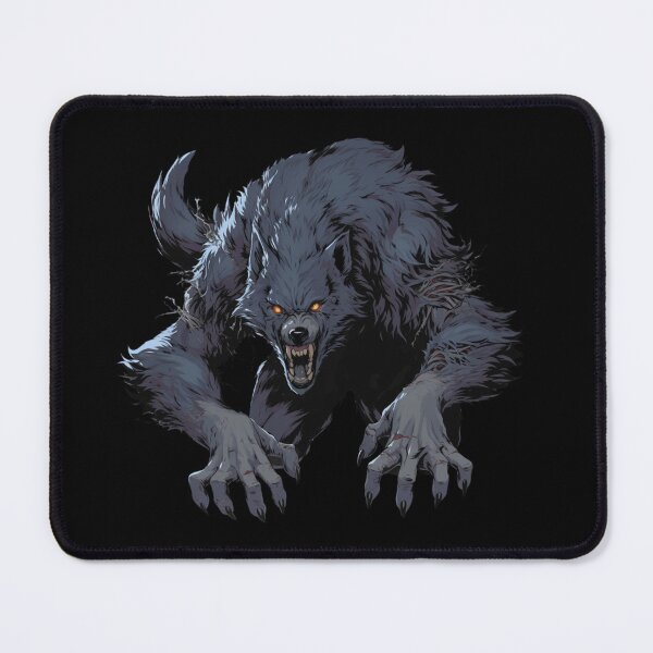 Item preview, Werewolf // wolves // Halloween // wolfman // haunted vibes // Wolf designed and sold by SMARTKIT DESIGNAGENCY.