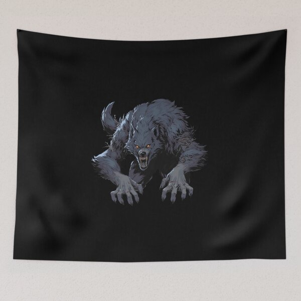 Item preview, Werewolf // wolves // Halloween // wolfman // haunted vibes // Wolf designed and sold by SMARTKIT  DESIGNAGENCY.