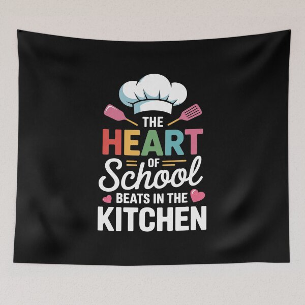 Item preview, Lunch Lady The Heart Of The School Beats In The Kitchen  designed and sold by RoyTill0Art.