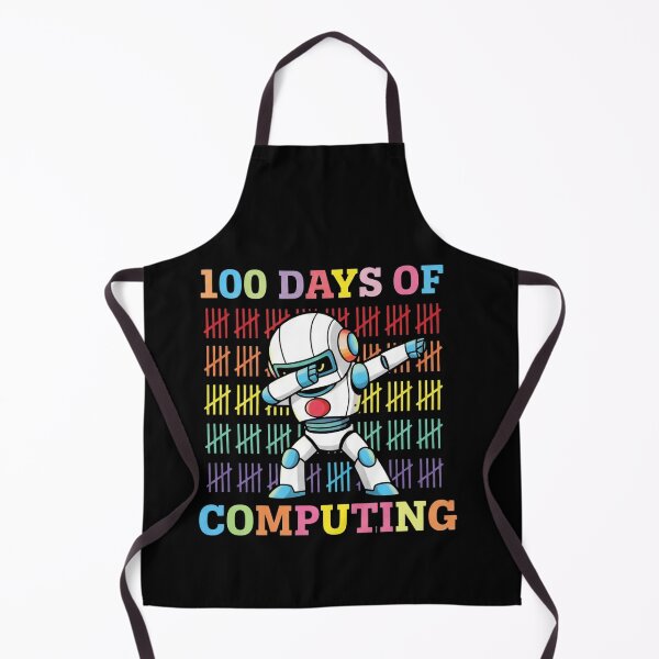 Item preview, 100 Days Of Computing Dab Robot Computer Science Teacher designed and sold by SofenArt.