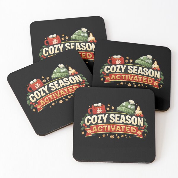 Item preview, Cozy Season Activated Christmas Winter Holiday Sweatshirt Design designed and sold by MGK22.