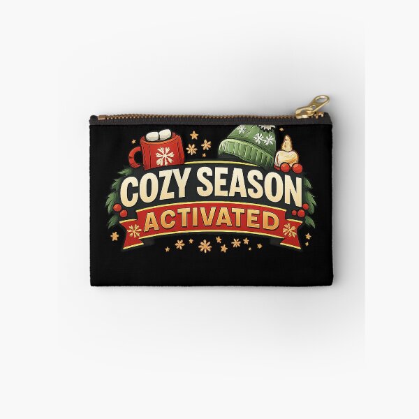 Item preview, Cozy Season Activated Christmas Winter Holiday Sweatshirt Design designed and sold by MGK22.