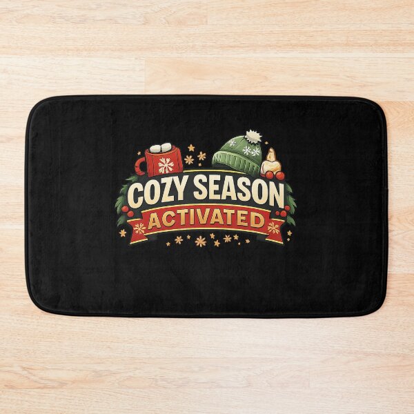 Item preview, Cozy Season Activated Christmas Winter Holiday Sweatshirt Design designed and sold by MGK22.
