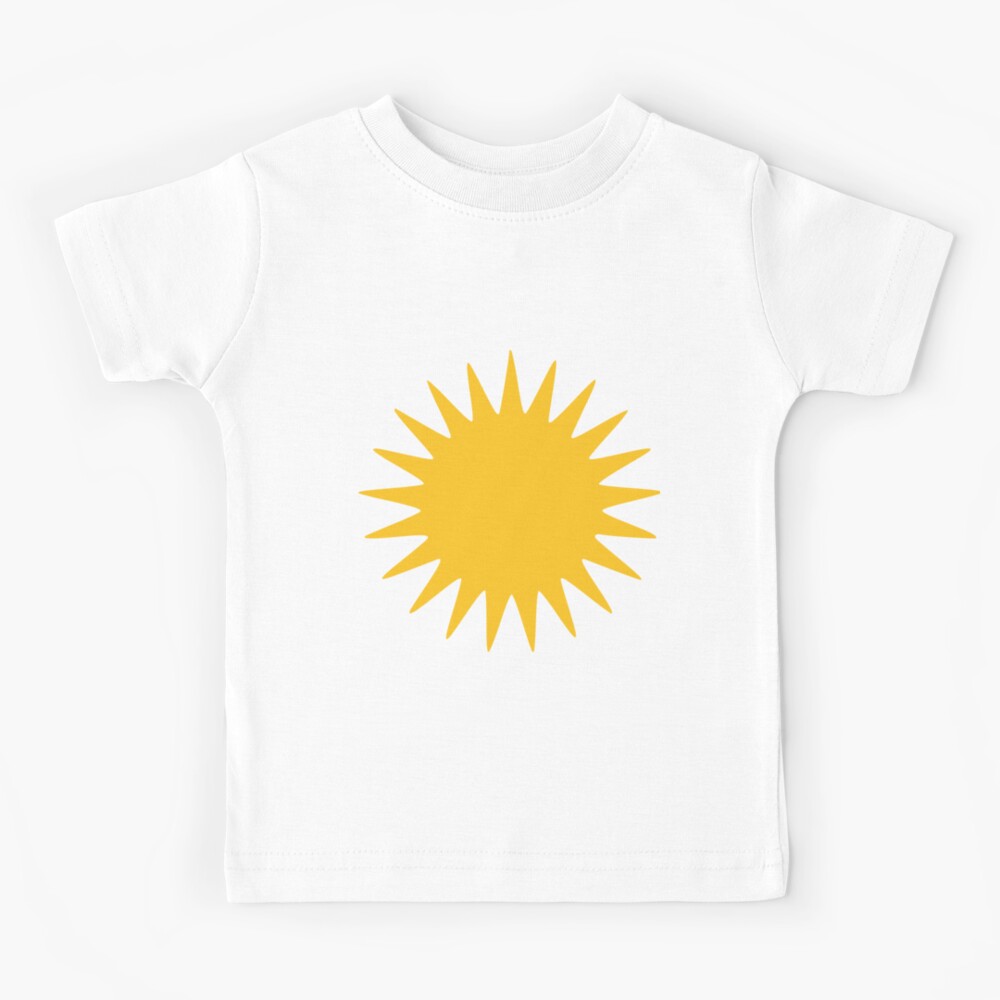 Kids Sunshine Rays Freckled Days Peach Tee