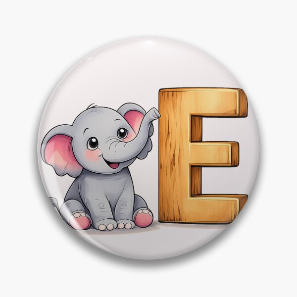 Artikelvorschau, Alphabet: E wie Elefant entworfen und verkauft von halibutgoatramb.