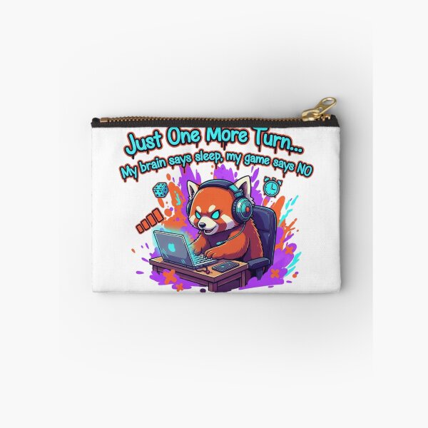 Item preview,  Determined Red Panda Gamer Pulling All-Nighter designed and sold by newvisionart191.
