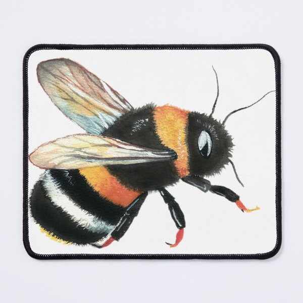 Item preview, Watercolor Bumblebee designed and sold by SaskyaFate.