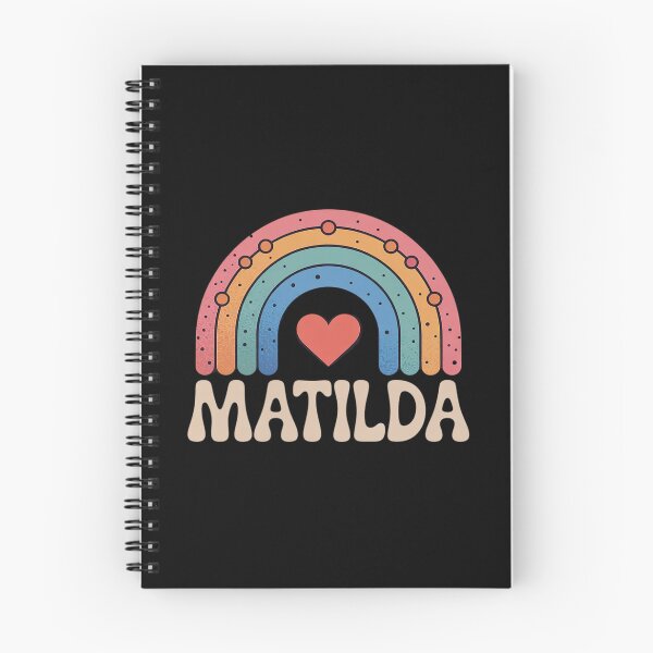 Item preview, Matilda Nombre Personalizado Divertido Mujeres Arcoiris Matilda designed and sold by RoyTill0Art.