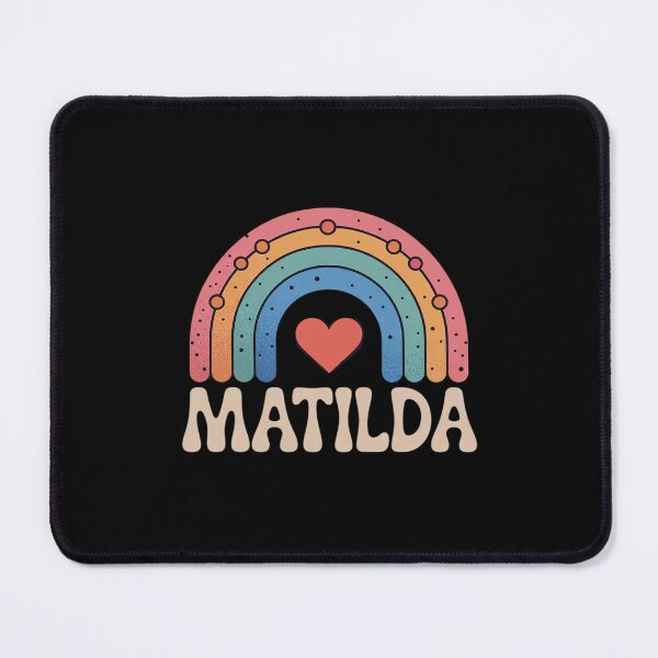Item preview, Matilda Name Personalized Funny Women Rainbow Matilda  designed and sold by RoyTill0Art.