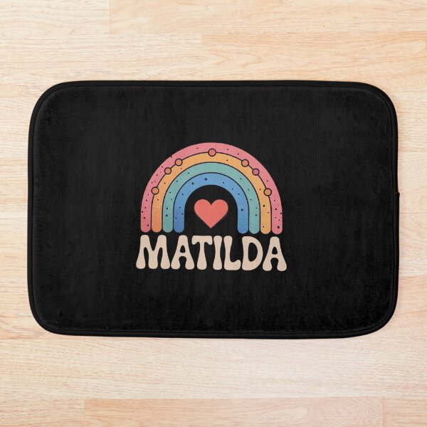 Item preview, Matilda Name Personalized Funny Women Rainbow Matilda  designed and sold by RoyTill0Art.