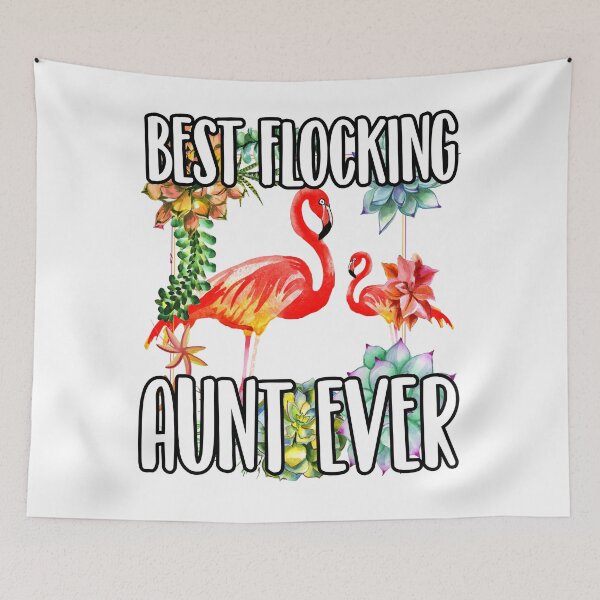 Item preview, Best flocking aunt ever funny aunt flamingo gifts designed and sold by tiffanator606.