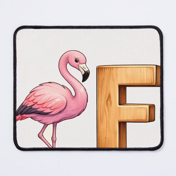 Item preview, Alphabet: F for Flamingo designed and sold by halibutgoatramb.
