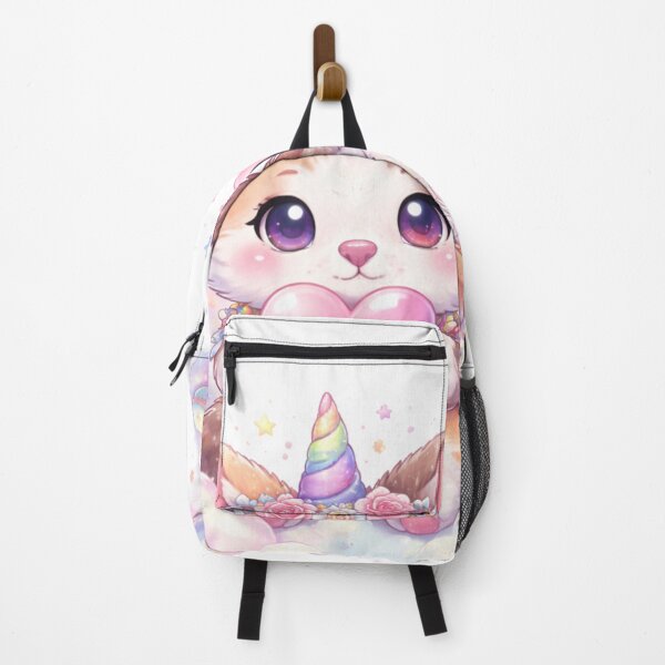 Item preview, Kawaii Unicorn Kitten – Cute Magical Pastel Fantasy designed and sold by kimkosovo.