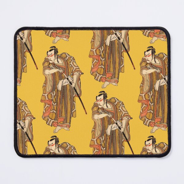 Item preview, Traditional Japanese Samurai With Katana in Ornate Kimono, Ukiyo-e Style Illustration designed and sold by portokalis.