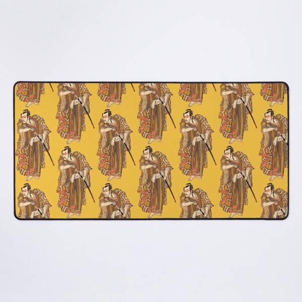 Item preview, Traditional Japanese Samurai With Katana in Ornate Kimono, Ukiyo-e Style Illustration designed and sold by portokalis.