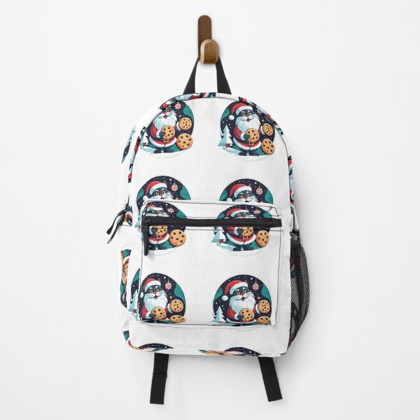 Item preview, Santa cat stealing cookies designed and sold by PixJaipal.