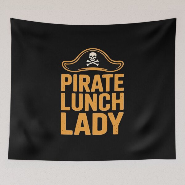 Item preview, Pirate Lunch Lady  designed and sold by RoyTill0Art.