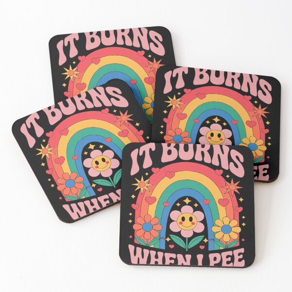 Item preview, It Burns When I Pee, Dank Meme Funny  designed and sold by RuthGAArt.