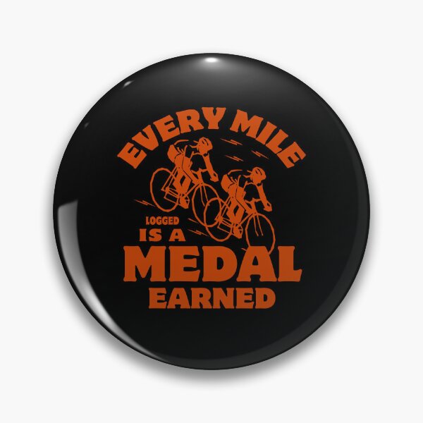 Item preview, Every Mile Logged Is a Medal Earned Motivational Running & Cycling Shirt | Inspirational Quote for Marathon Training, Strava Users, & Garmin Athletes | Perfect Fitness Gift for Runners and Cyclists designed and sold by BMLprint ⭐⭐⭐⭐⭐.