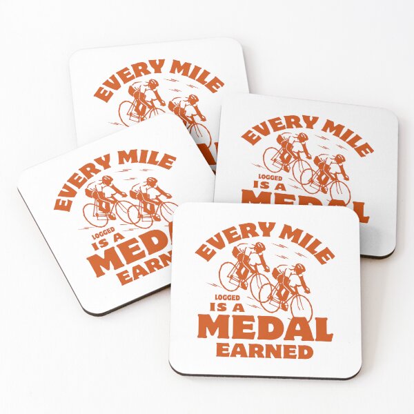 Item preview, Every Mile Logged Is a Medal Earned Motivational Running & Cycling Shirt | Inspirational Quote for Marathon Training, Strava Users, & Garmin Athletes | Perfect Fitness Gift for Runners and Cyclists designed and sold by BMLprint ⭐⭐⭐⭐⭐.