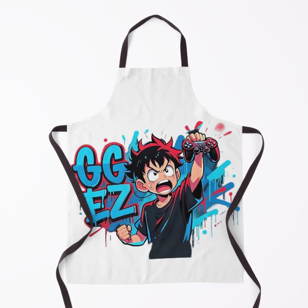 Item preview, Triumphant Anime Gamer with Graffiti Flair designed and sold by newvisionart191.