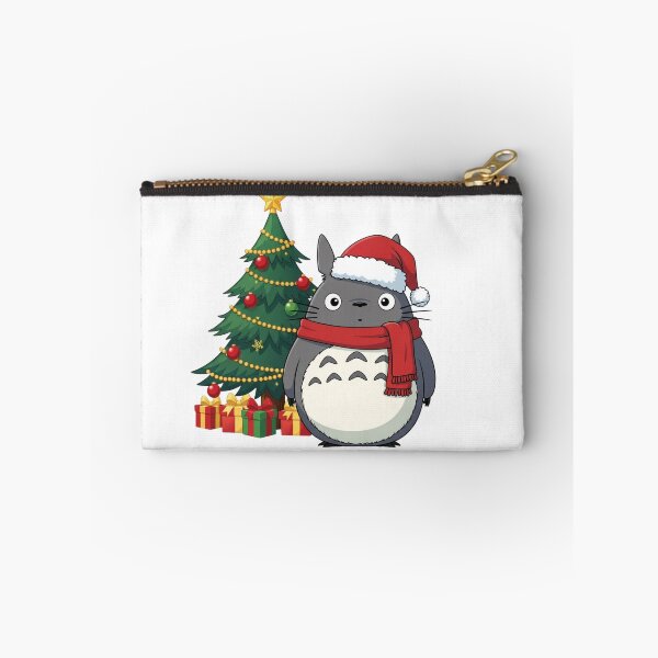 Item preview, Cute Totoro Christmas Art Print – Adorable Anime Holiday Décor, Perfect Xmas Gift for Studio Ghibli Fans designed and sold by wellie-chic.