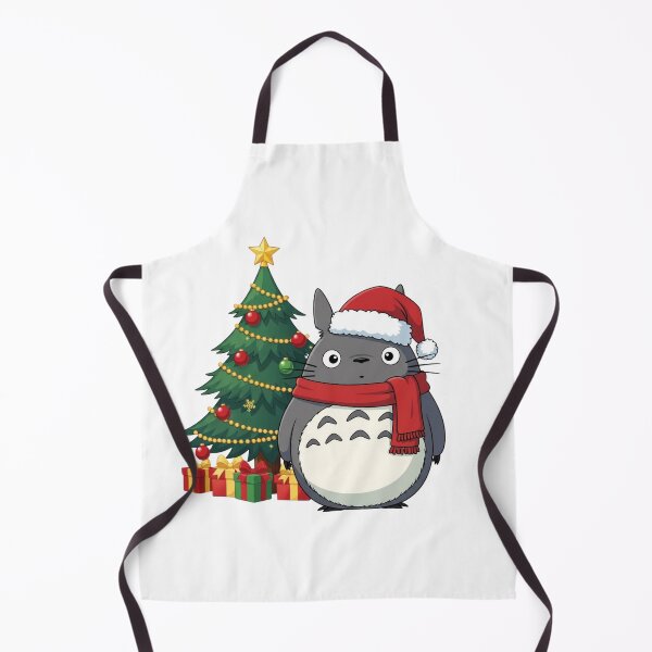 Item preview, Cute Totoro Christmas Art Print – Adorable Anime Holiday Décor, Perfect Xmas Gift for Studio Ghibli Fans designed and sold by wellie-chic.