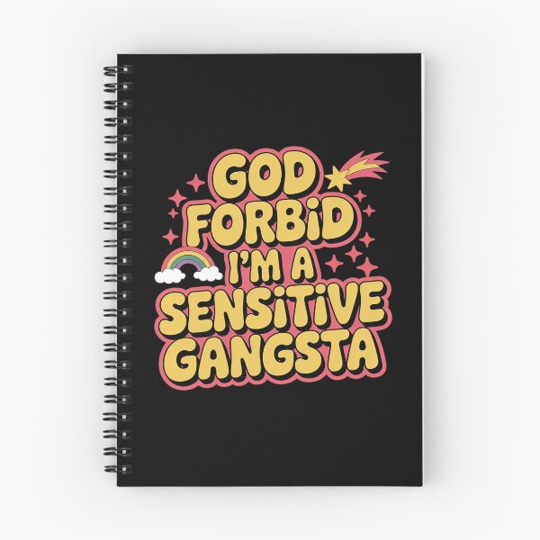 Item preview, Funny God Forbid I'm A Sensitive Gangsta Cute Cozy  designed and sold by RoyTill0Art.