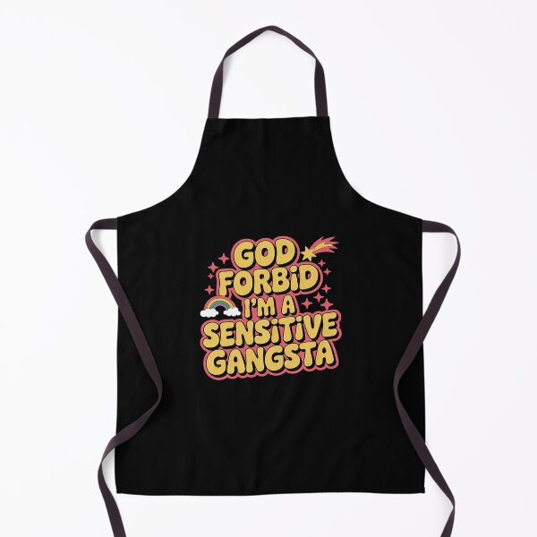 Item preview, Funny God Forbid I'm A Sensitive Gangsta Cute Cozy designed and sold by RoyTill0Art.