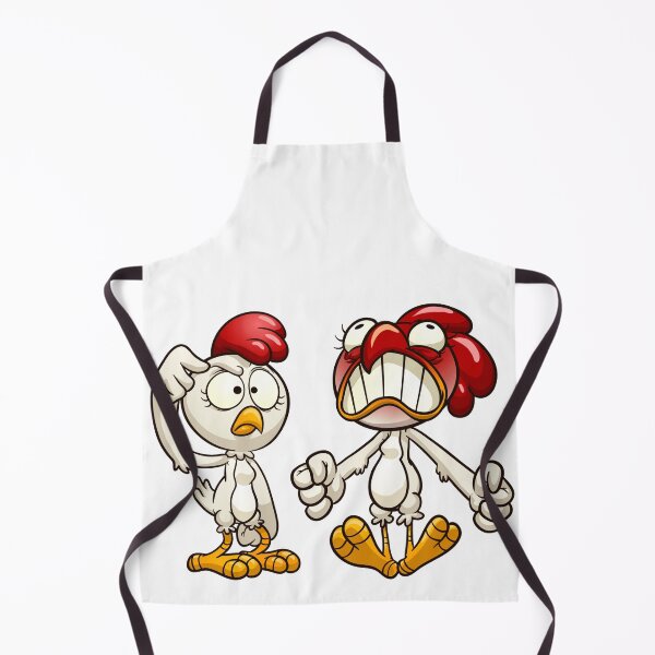 Item preview, Funny Cartoon Chickens Duo – Crazy Expressions Comic Illustration designed and sold by DesignArtist.ia.