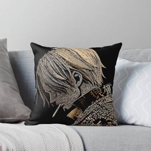 Item preview, Typography Samurai Portrait | Golden Japanese Letter Anime Warrior designed and sold by Dyan4.