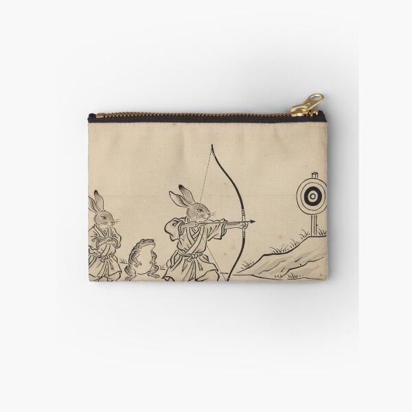 Item preview, Zen Archery: Chōjū-giga Rabbit and Frog - Traditional Japanese Art designed and sold by nori0711.