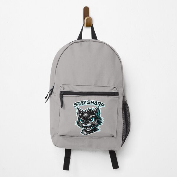 Artikelvorschau, Stay Sharp Katzendesign entworfen und verkauft von PrintandJoy.