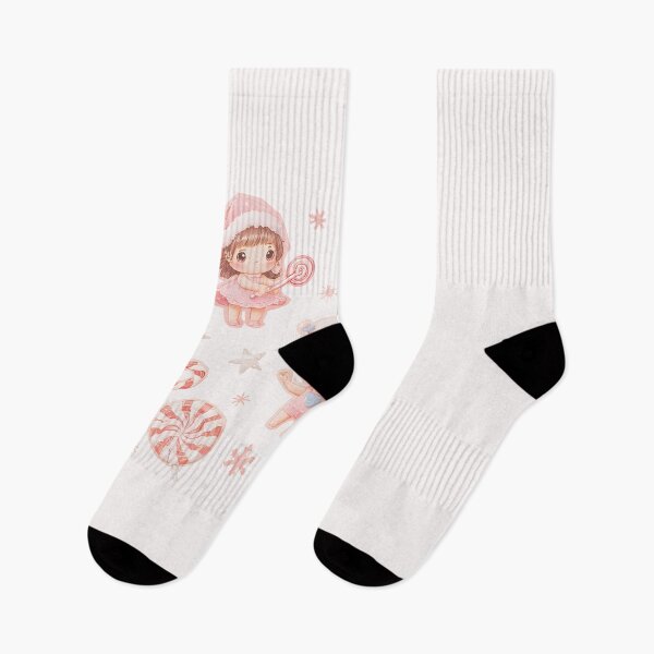 Item preview, Kawaii Pastel Candy Christmas Girls designed and sold by meaowclub.