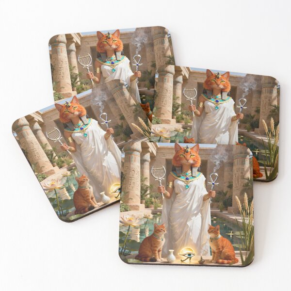 Item preview, Goddess Bastet – Egyptian Cat Goddess of Protection, Joy & Divine Feminine Power designed and sold by SoniaSarkali.