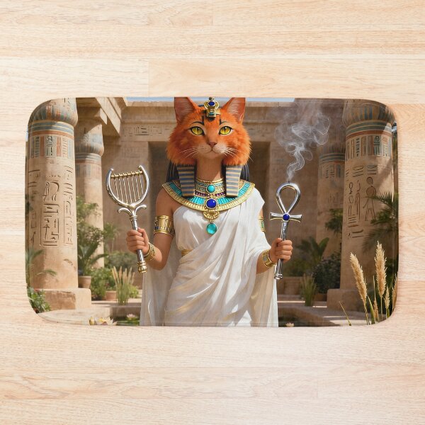 Item preview, Goddess Bastet – Egyptian Cat Goddess of Protection, Joy & Divine Feminine Power designed and sold by SoniaSarkali.