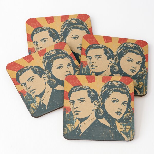 Item preview, Soviet Factory Workers, Vintage Soviet Propaganda Art, Communist Women designed and sold by AdamFryDixon.