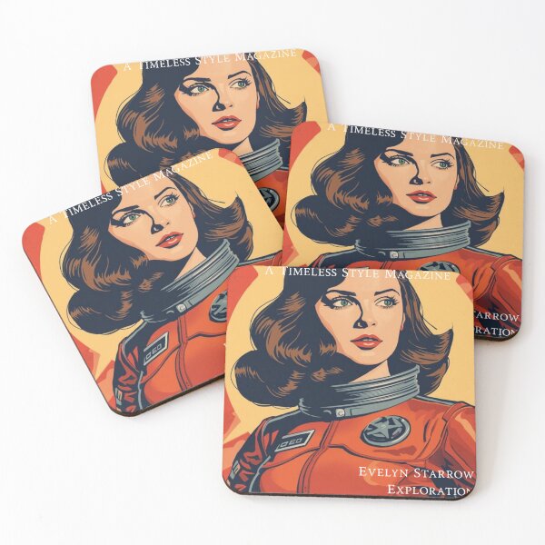 Item preview, Vintage Female Astronaut designed and sold by Vintage City.