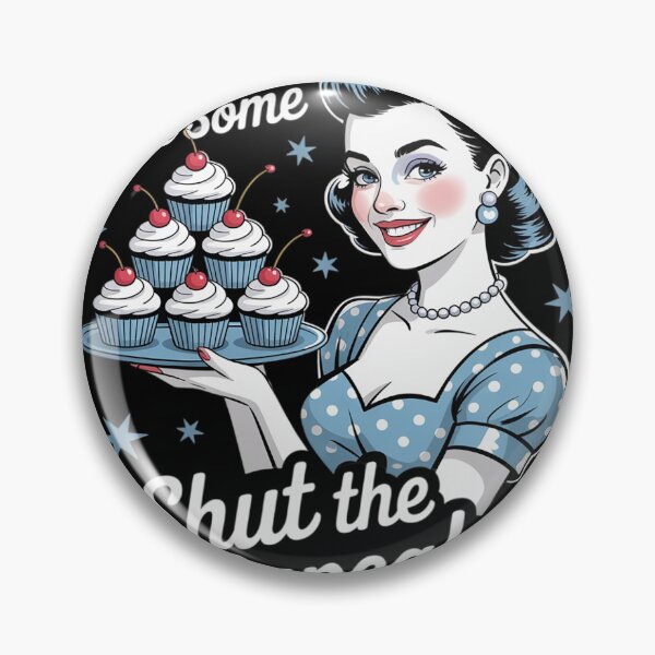 Item preview, Vintage Housewife I Baked You Some Shut The Fucupcakes  designed and sold by KotexTemu.