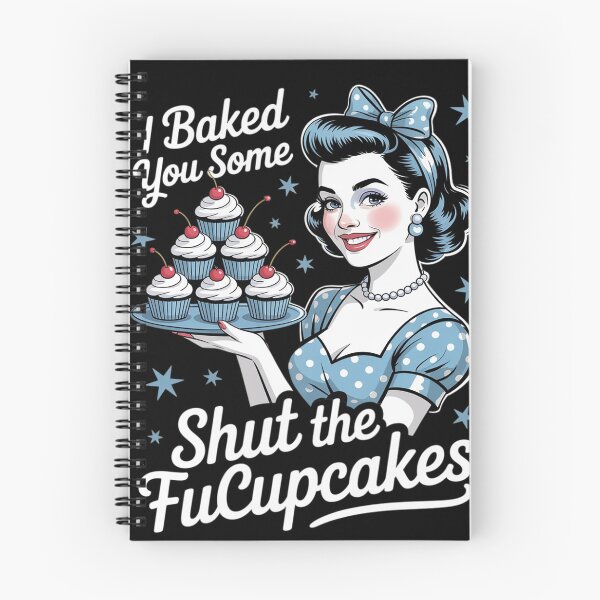 Item preview, Vintage Housewife I Baked You Some Shut The Fucupcakes  designed and sold by KotexTemu.
