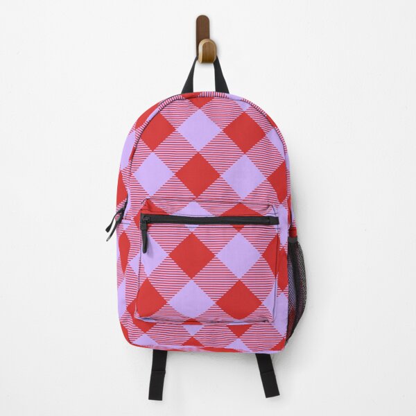 Item preview, Cute Pink 60s Plaid Gingham - Abstract Geometric Shape Pattern - Birthday Gifts For Her designed and sold by RoyalStarsPatts.