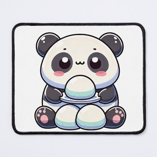 Item preview, Kawaii Panda – Cute Pastel Onigiri Animal designed and sold by PawsPastel.
