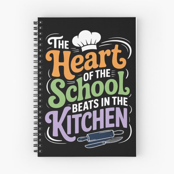 Item preview, The Heart of the School Beats in Kitchen Staff Lunch Lady  designed and sold by InspiredFoul.