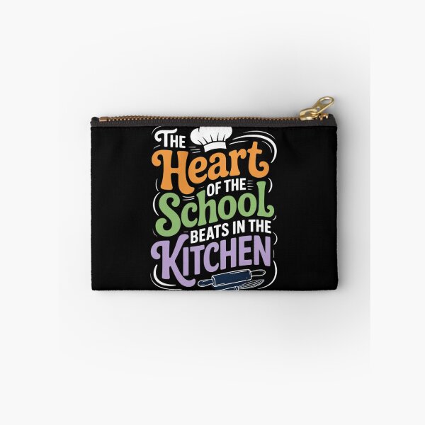 Item preview, The Heart of the School Beats in Kitchen Staff Lunch Lady  designed and sold by InspiredFoul.