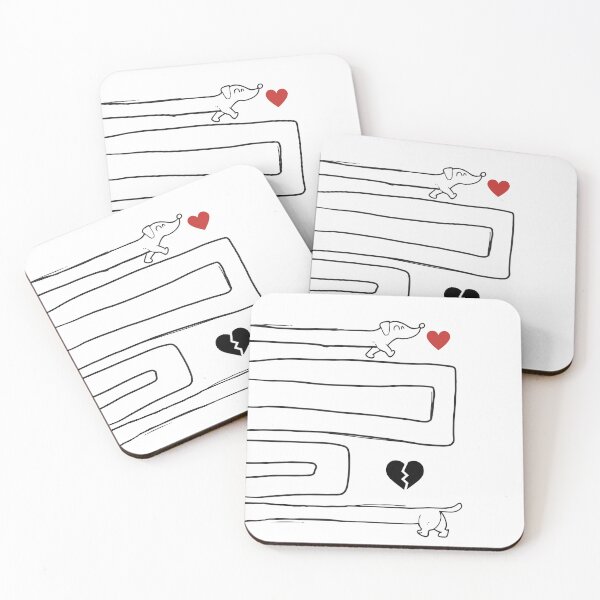 Item preview, Make Good Love Decisions Dachshund Snake Challenge – On a Mission for Love designed and sold by MirAgi.
