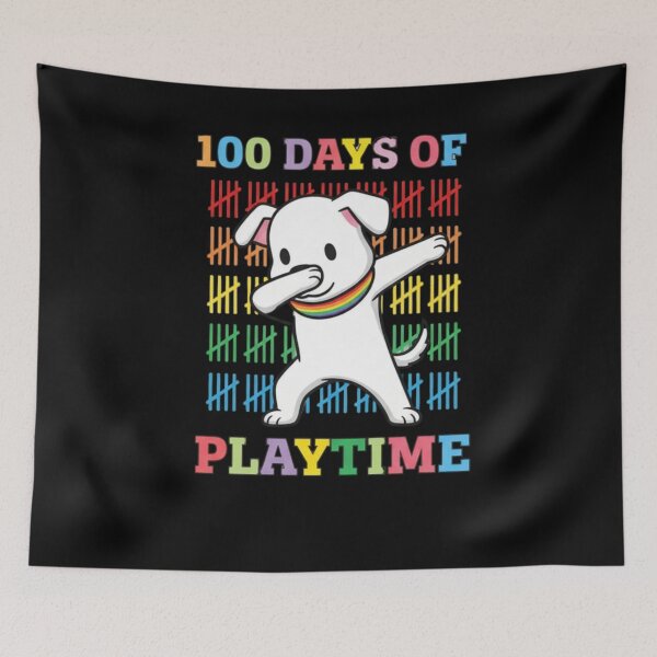 Item preview, 100 Days Of Playtime Dog Lover Teacher Appreciation designed and sold by SofenArt.